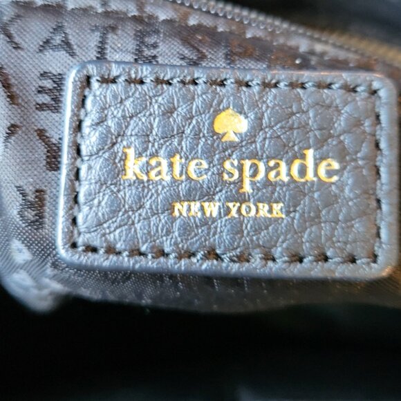 KATE SPADE NEW YORK Crossbody Satchel Bag with Foldable Handles Tassel Purse - Picture 4 of 11